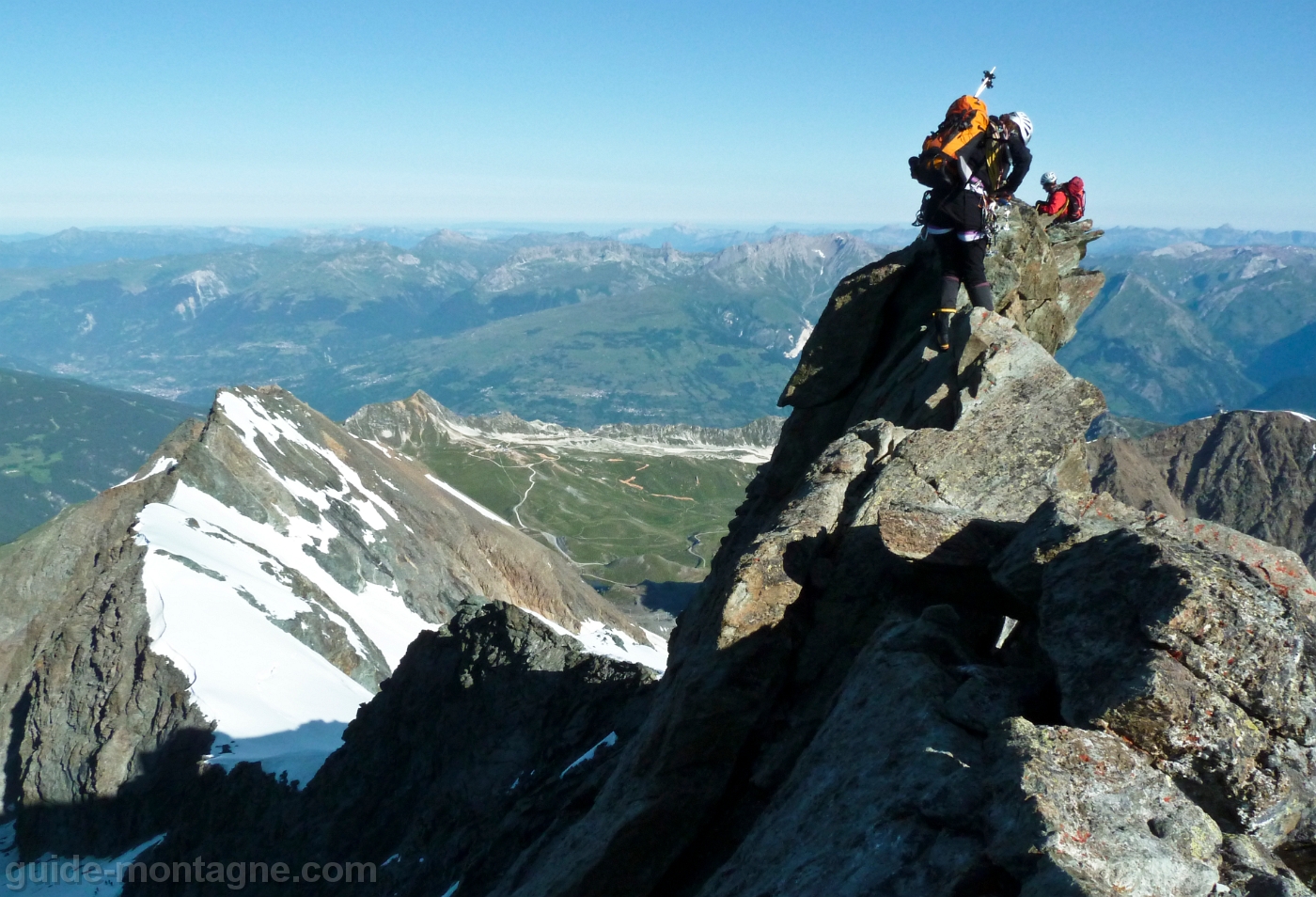 Arete nord Du Mont Pourri 10